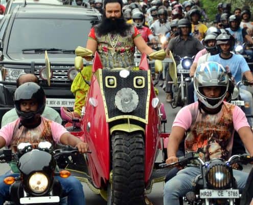 Glimpses- MSG The Warrior Lion Heart Premiere Show In Delhi