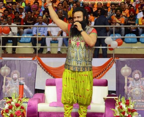 Glimpses- MSG The Warrior Lion Heart Premiere Show In Delhi