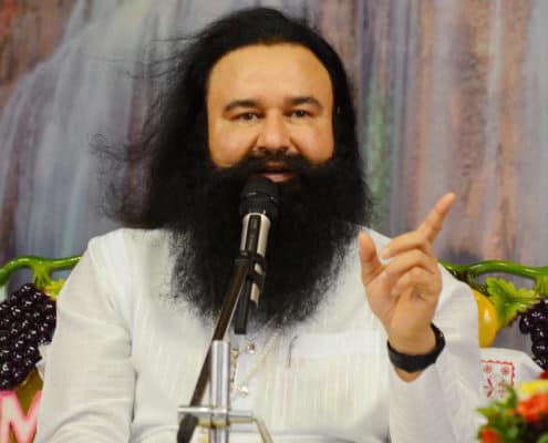 GOD'S NAME IS MINE OF 

HAPPINESS: Saint Dr.MSG Insan