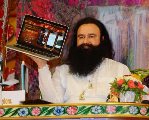 GOD'S NAME IS MINE OF 

HAPPINESS: Saint Dr.MSG Insan