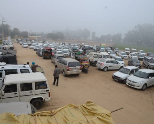 View of Traffic Ground