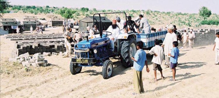 Relief Assistance to The Submerged Barmer