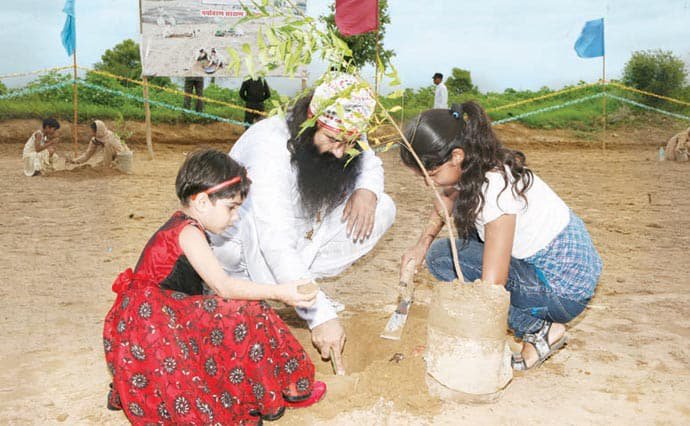 Mega Tree Plantation Drive On 15, August 2011