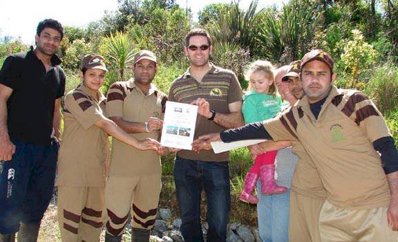 Sadh Sangat Pioneered in Tree Plantation Abroad