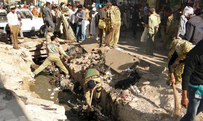 Cleanliness Earth Campaign at Ajmer, Rajasthan on 8th Dec 2012