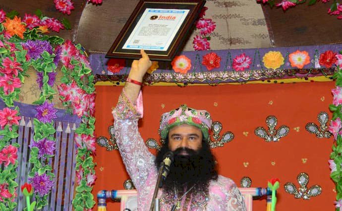 Dera Sacha Sauda's Name Recorded in 'India Book of Records'