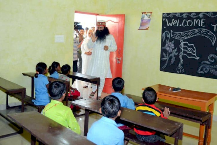 Guru Ji Inaugurated CBSE Board School in Kotra, Udaipur (Raj.)