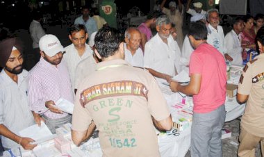 Thousands of Patients Availed Free Medical Check-up in Sirsa Ashram.