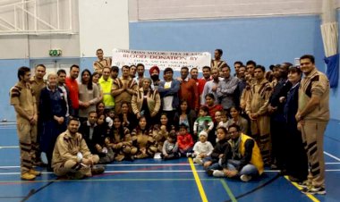 Blood Donation Camp held by Dera Sacha Sauda Volunteers in UK