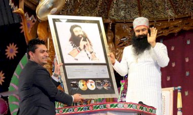 Universal Music Group Awarded 'Global Plaque' to Revered Guru Ji for Highest Musical Album Sale