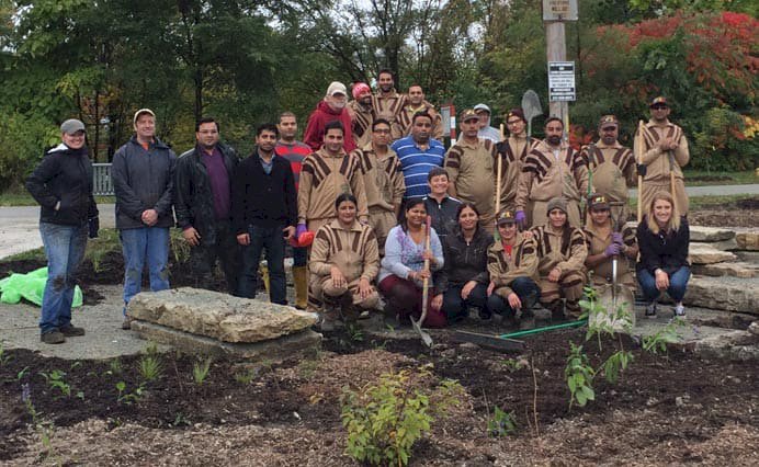 1500 Saplings Planted in a Tree Plantation Camp in Indianapolis, USA