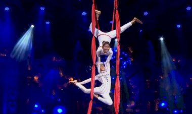 Thrilling Aerial Dance Performance on Entertainment ke Liye Kuch Bhi Karega