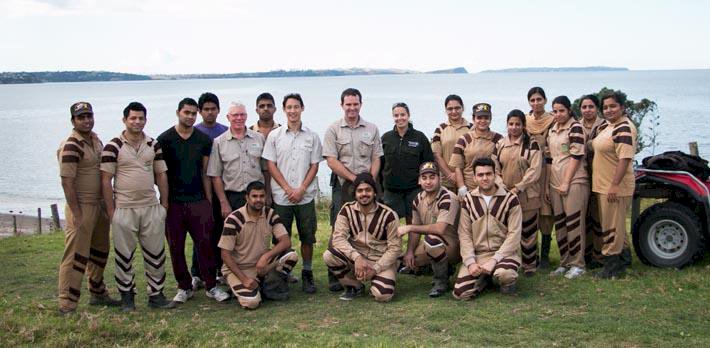 Dera Followers Hold Tree Plantation Drive in Auckland to Preserve Environment