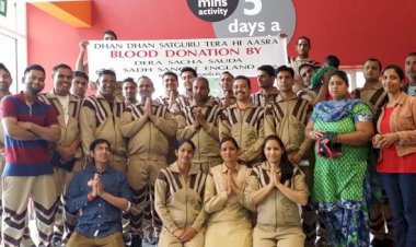 16th Blood Donation Camp in Southall Sports Centre, Southall, London