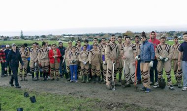 Dera Followers Conducted a Tree Plantation Drive in New Zealand