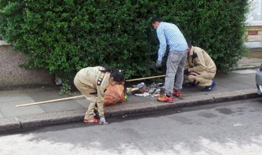 Dera Sacha Sauda Volunteers Launch Cleanliness Drive in London, UK