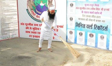 Dera Sacha Sauda Appreciates the Cleanliness Drive by Prime Minister