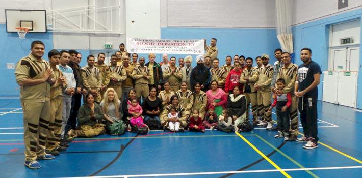 A Voluntary Blood Donation Camp Successfully Held in Southhall, London
