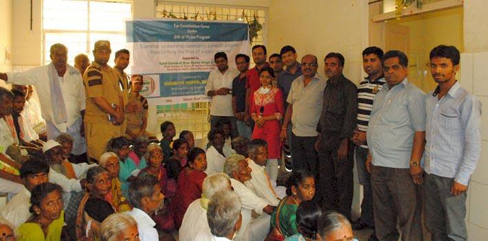 Free Eye Checkup Camp in Kolar, Karnatka