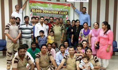UAE volunteers organized 75th Blood Donation Camp