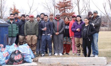 2nd Cleanliness Drive within a Week at Brampton, Canada