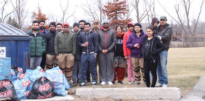 2nd Cleanliness Drive within a Week at Brampton, Canada