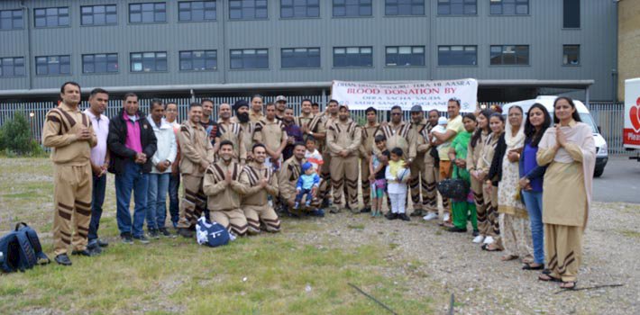 Dera Sacha Sauda's 19th Blood Donation Camp at UK