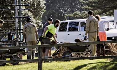 Dera Sacha Sauda, Auckland, Volunteers lend helping hand in a Tree Plantation Campaign