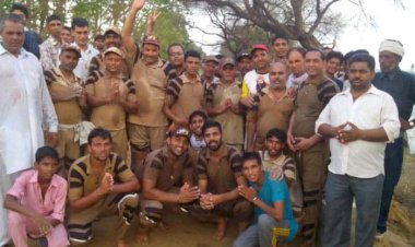 Dera Sacha Sauda Volunteers repair broken Bridge in Rania (Sirsa)