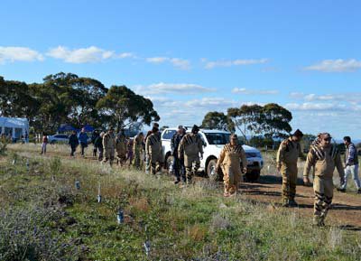 Shah Satnam Ji Green 'S' Welfare Force Wing Volunteers, Australia planted 5000 saplings in Plantation Day Drive