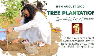 Incarnation Day Celebrations Dedicated to Humanitarian Acts and Conservation of Environment!