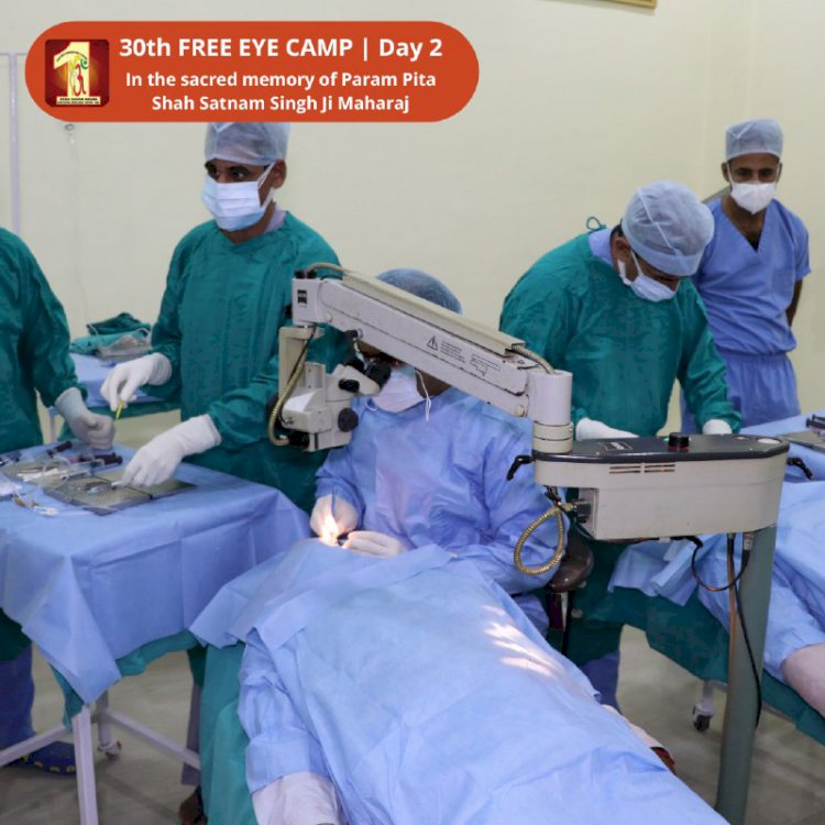 Second Day of Free Eye Camp Witnessed Peerless Passion of Volunteers| Surgeries Begin!