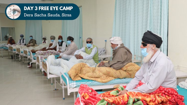 30th ‘Yaad-E-Murshid’ Mega Free Eye Camp- A Journey to Clear Vision| Day-3: 100 surgeries performed and 171 shortlisted further