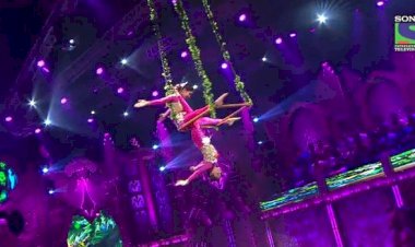 Aerial Dancers Left the Crowd Applauding And Cheering on Entertainment ke Liye Kuch Bhi Karega