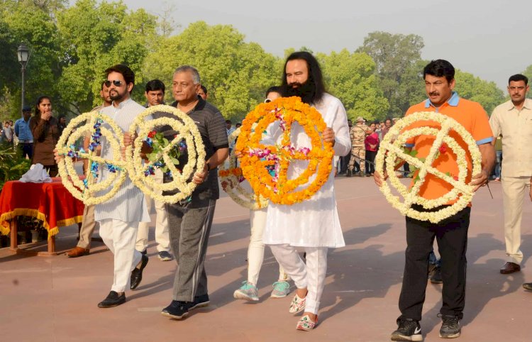 Glimpses Of 32nd Mega Cleanliness Drive held in Delhi on 7th May 2017