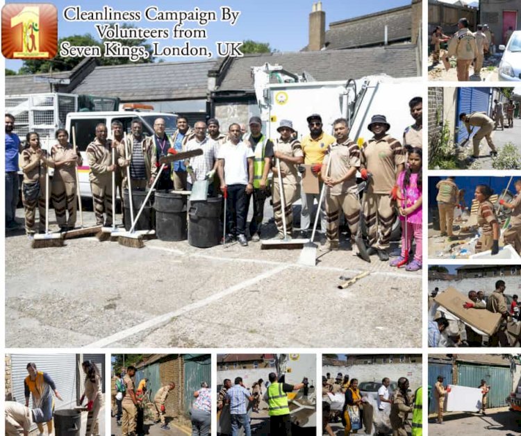 Cleanliness Drive by Dera Sacha Sauda Volunteers