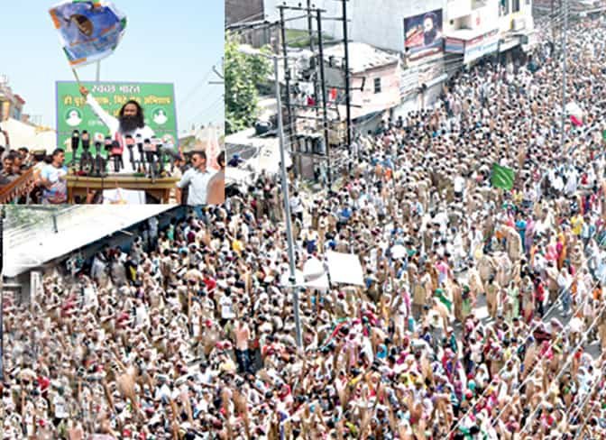 MSG Swachh Bharat Abhiyan was conducted in Panipat by Dera Sacha Sauda.