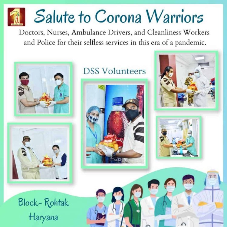 Meet Unacclaimed Volunteers Expressing Solidarity and Providing Refreshment to Corona Warriors!