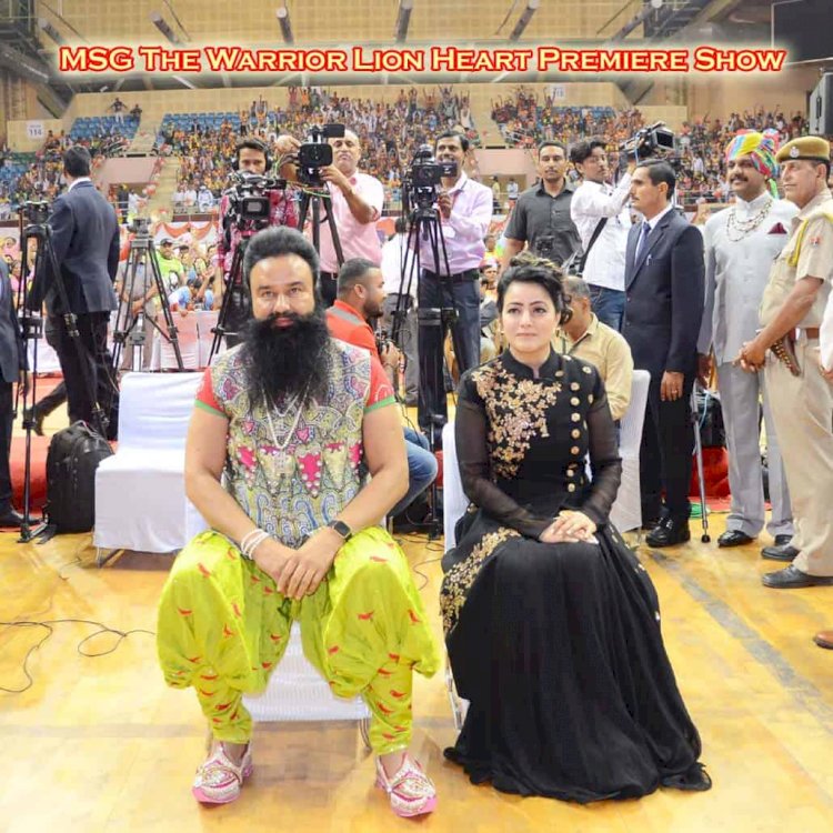 Glimpses- MSG The Warrior Lion Heart Premiere Show In Delhi