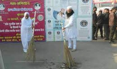 15th Mega Cleanliness Campaign in Rohtak (Hry) on February 13, 2013