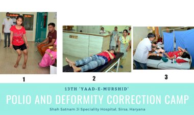 13th ‘Yaad-E-Murshid’ Free Deformity Correction Camp Special