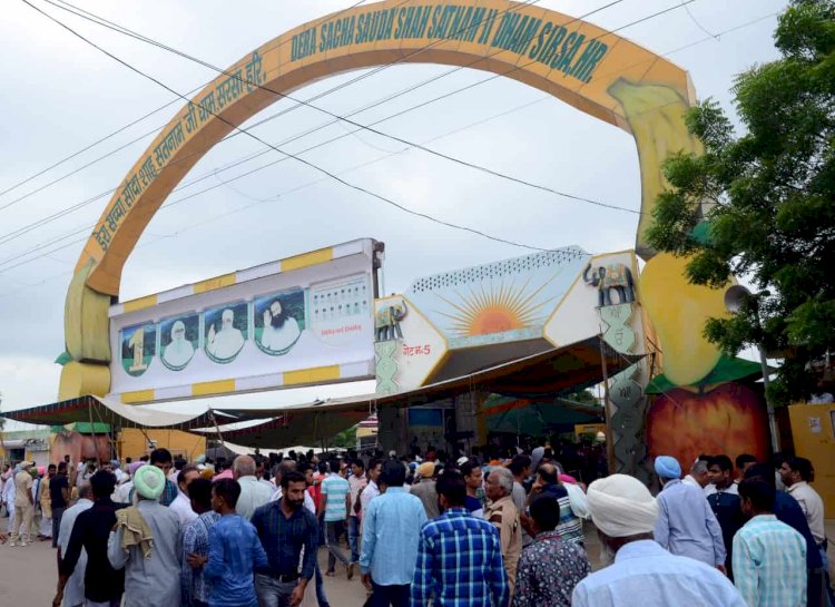 28th Maha Propkar Day celebrations at Dera Sacha Sauda, Sirsa.