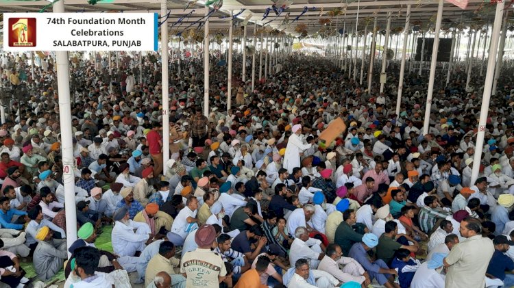 The Enthusiasm of Dera Devotees to Attend Special Naam-Charchas of Foundation Month Knew No Bounds