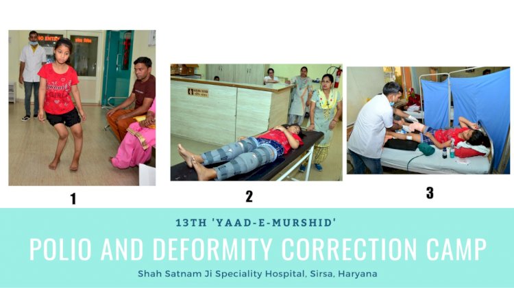 13th ‘Yaad-E-Murshid’ Free Deformity Correction Camp Special