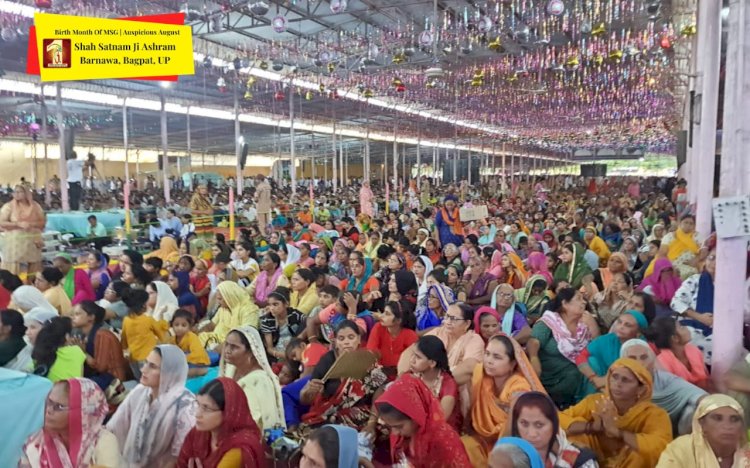 Mega Celebrations of 55th Incarnation Month at Dera Sacha Sauda Ashram | Barnawa UP