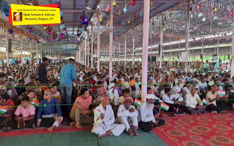 Mega Celebrations of 55th Incarnation Month at Dera Sacha Sauda Ashram | Barnawa UP