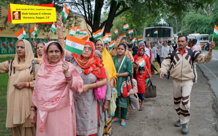 Mega Celebrations of 55th Incarnation Month at Dera Sacha Sauda Ashram | Barnawa UP