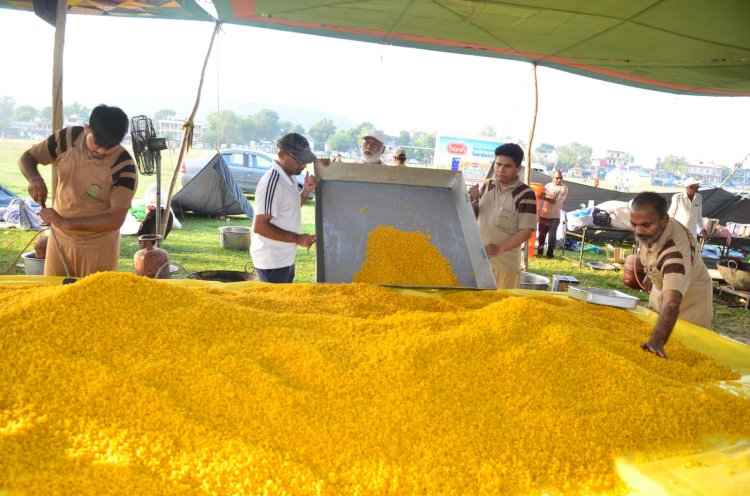 Exuberant celebrations of Maha Paropkar Month in Pious Bhandara at Sujanpur-Himachal Pradesh