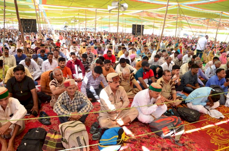 Exuberant celebrations of Maha Paropkar Month in Pious Bhandara at Sujanpur-Himachal Pradesh