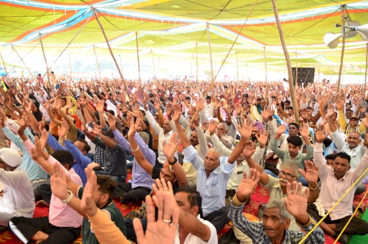 Exuberant celebrations of Maha Paropkar Month in Pious Bhandara at Sujanpur-Himachal Pradesh